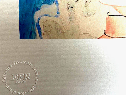 Francis Picabia Lithograph Coa Stamped Numbered Signed 175 Ex