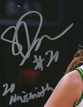 Sabrina Ionescu Autographed/Inscribed 8X10 Photo Oregon Ducks Fanatics
