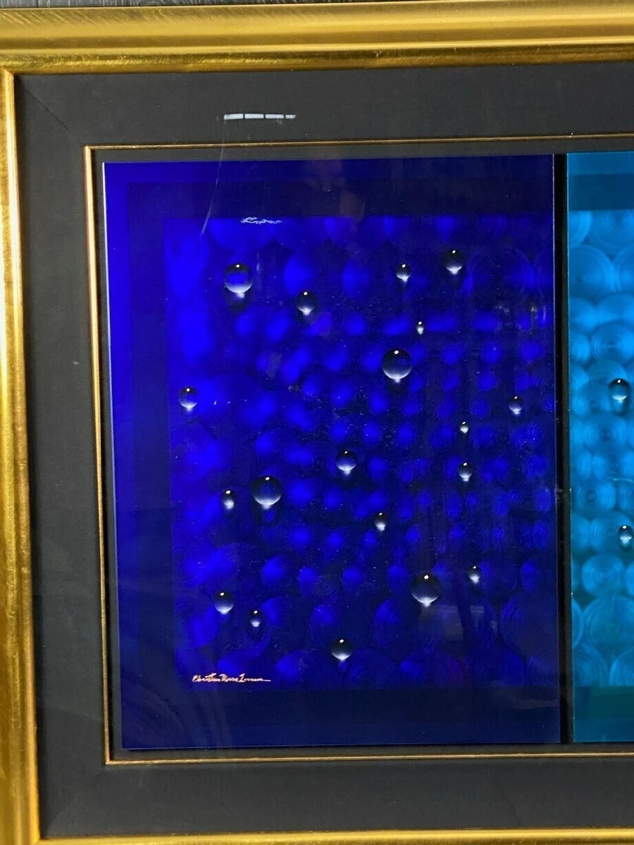 Metal Essence Signed Original Painting COA Christian Riese Lassen Unique Works