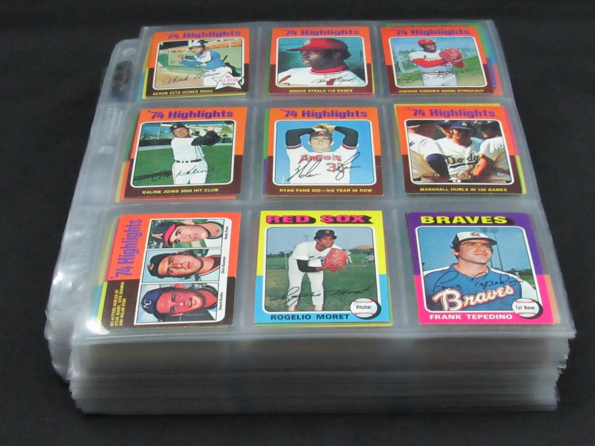1975 Topps Mini Baseball Complete Set (660)