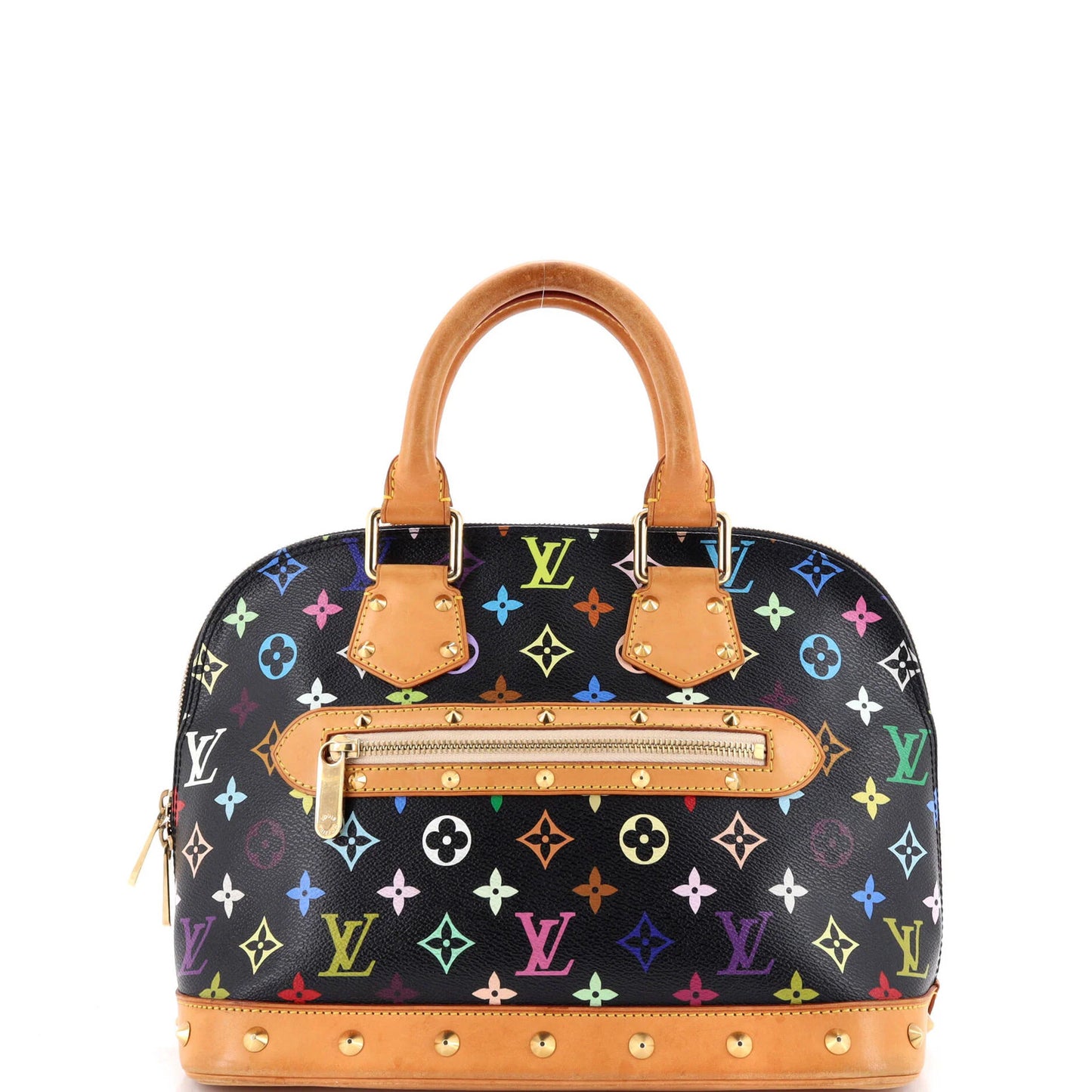 Louis Vuitton Alma Handbag Monogram Multicolor Pm