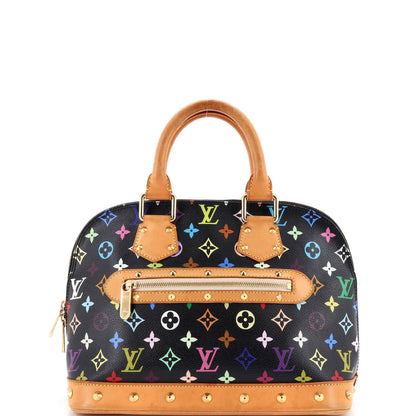 Louis Vuitton Alma Handbag Monogram Multicolor Pm