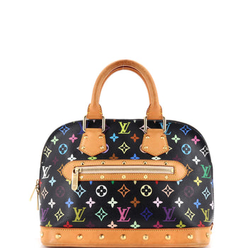 Louis Vuitton Alma Handbag Monogram Multicolor Pm