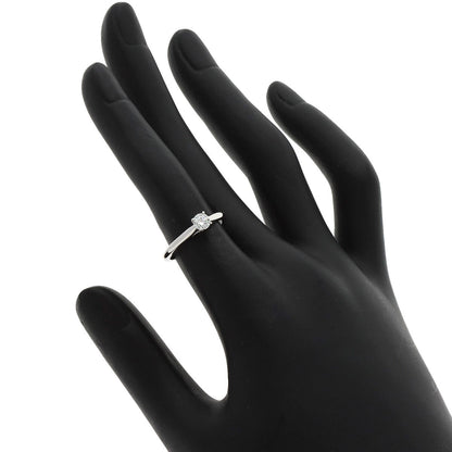 Cartier Ring Solitaire 1P Diamond Platinum Pt950
