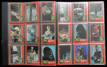 1976 Topps King Cong Complete 55 Card Set 11/11 Stickers 197530