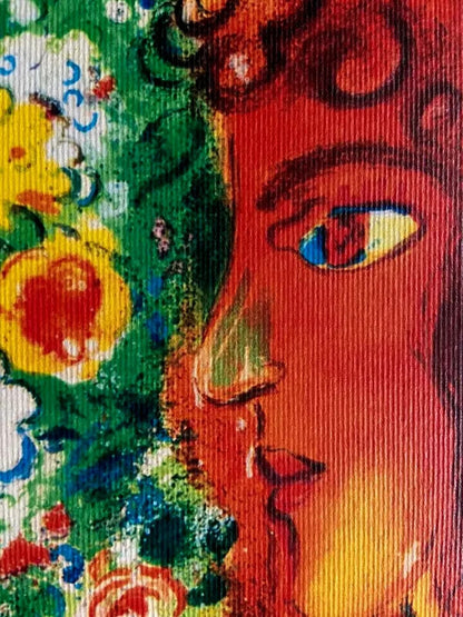 Marc Chagall Lithograph Coa Hand Numbered Signed Limited