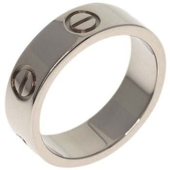 CARTIER   Ring love ring #51 K18 White Gold
