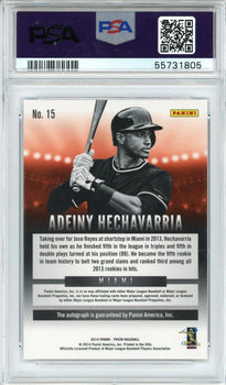 Adeiny Hechavarria Autographed 2014 Panini Prizm