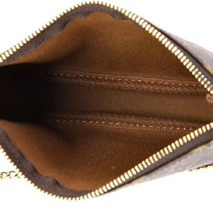 Louis Vuitton Pochette Accessoires Monogram Canvas Mini