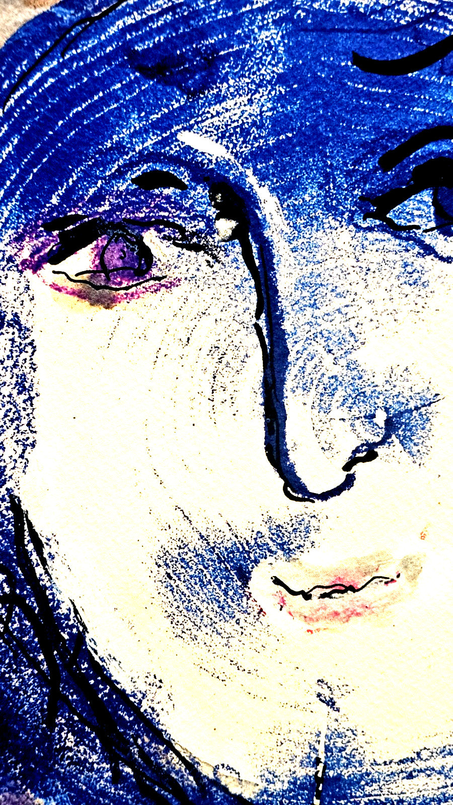 Marc Chagall Lithograph Coa Signed Hand Numbered Crayon Limited Museum