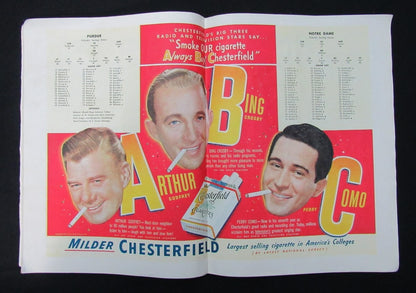 10/8/1949 Purdue Vs. Notre Dame College Program 186014