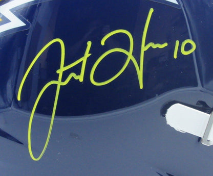 Justin Herbert Signed Full Size Throwback Replica