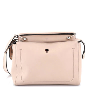 Fendi Dotcom Convertible Satchel Leather Medium