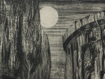 Ernst Fuchs Birth Of Venus Etching, Signed, Very Rare Ed.20, Fantastic Realism