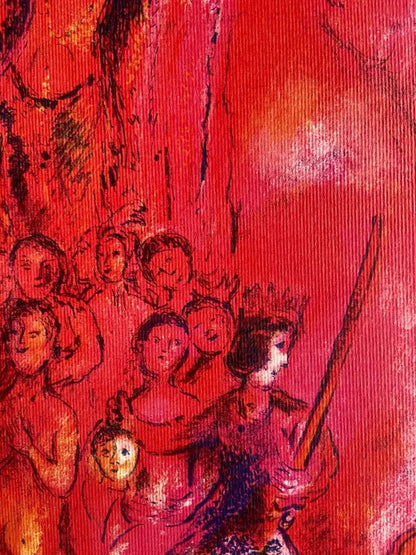 Marc Chagall Lithograph Coa Signed Hand Numbered Limited