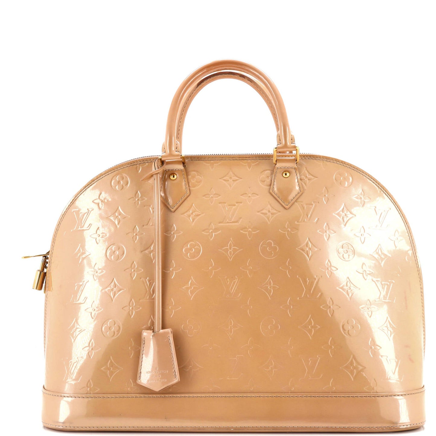 Louis Vuitton Alma Handbag Monogram Vernis Gm