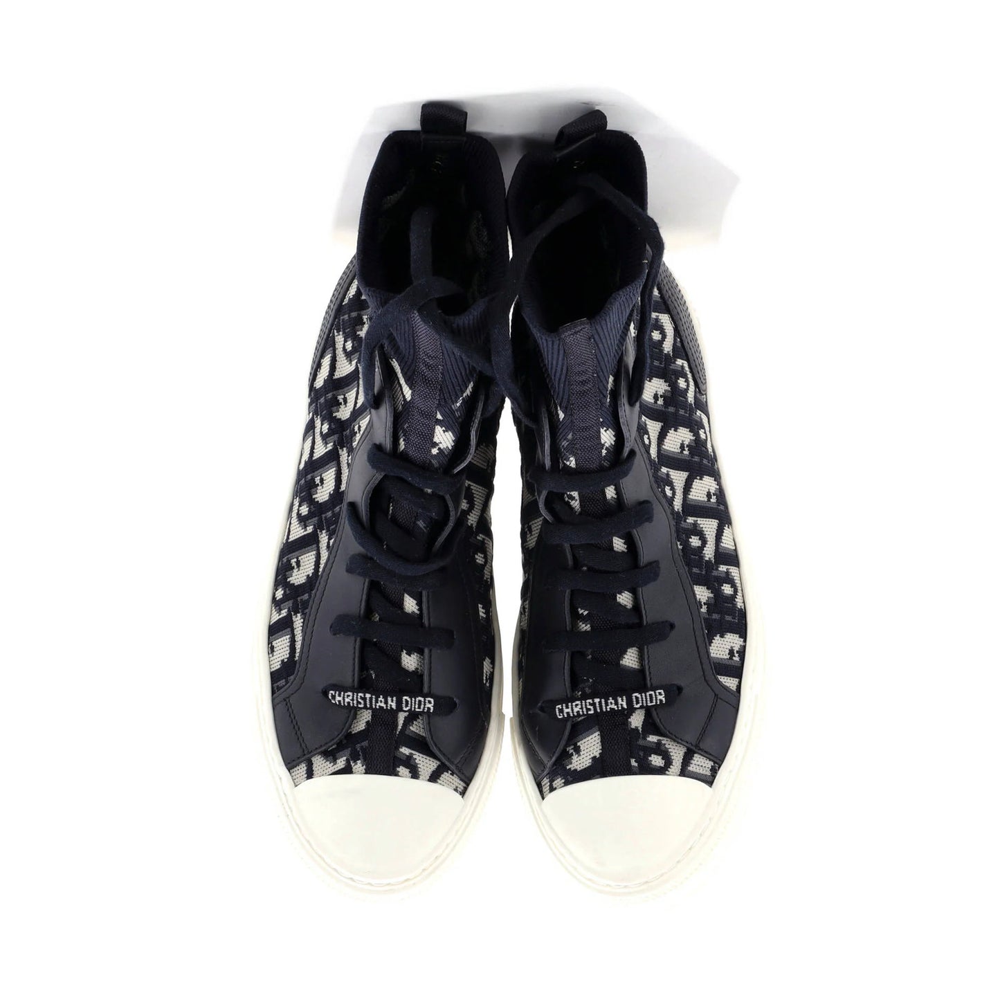 Christian Dior Women'S Walk'N'Dior Sneakers Oblique Technical Fabric