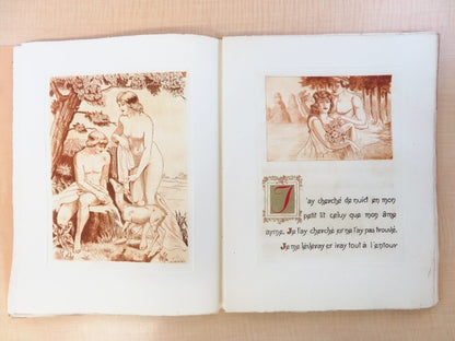 Leon Courbouleix: Le Cantique Des Cantiques, Limited Edition (No. 180/310) 1930C