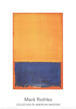 Orange MARK ROTHKO Yellow blue orange (1955) 39