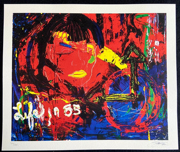 Sylvester Stallone 'Life In 85' Lithograph 200Ex. (Johnny Depp Jim Carrey)