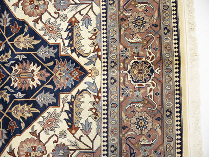 Hand-Knotted Vintage Serapi Oriental Rug 9X12 Ft