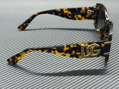 Dolce & Gabbana Dg4501 33302Q Yellow Havana Grey Gradient 54 Mm Sunglasses