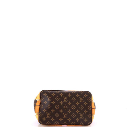 Louis Vuitton Neonoe Handbag Limited Edition Summer Trunks Monogram Canvas