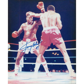 Larry Holmes Autographed 8X10 Photo