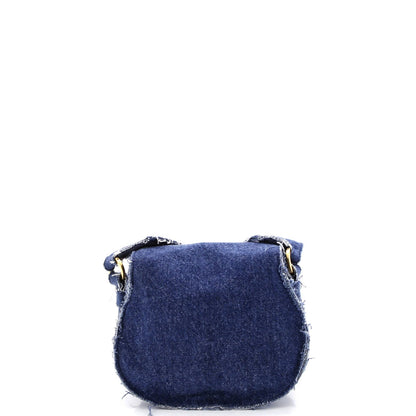 Chloe Marcie Crossbody Bag Denim Small