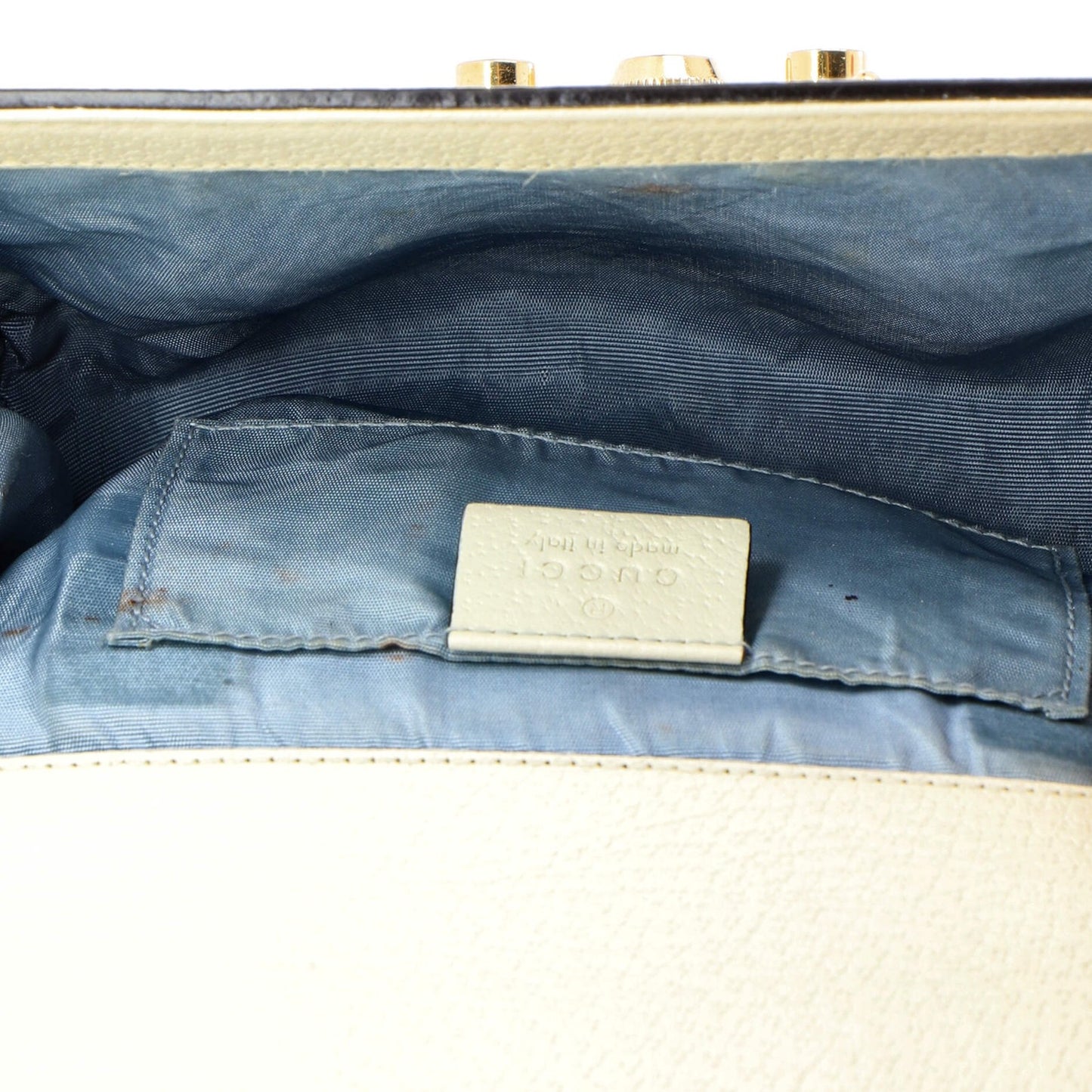 Gucci Padlock Shoulder Bag Printed Leather Small