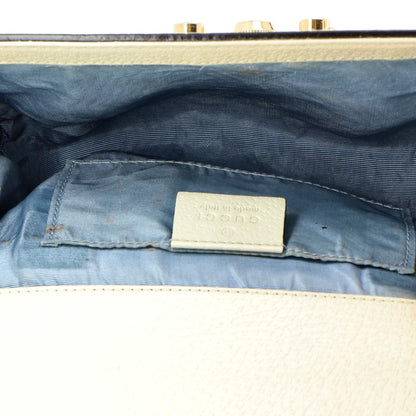 Gucci Padlock Shoulder Bag Printed Leather Small