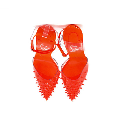 Christian Louboutin Women'S Spikoo Pumps Pvc 100