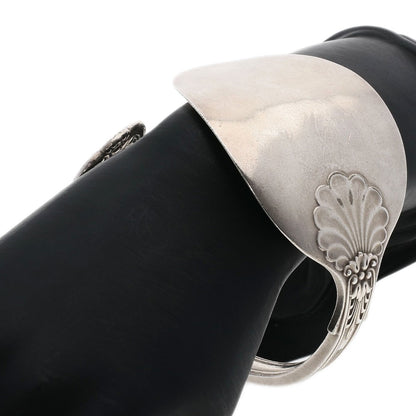 Silver TIFFANY&Co. Spoon Bangle Bracelet