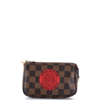 Louis Vuitton Pochette Accessoires Limited Edition Damier Mini