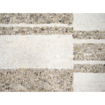 12'1"X17'10" Earth Tone Colors Wool Oversize Hand Knotted Oriental Rug