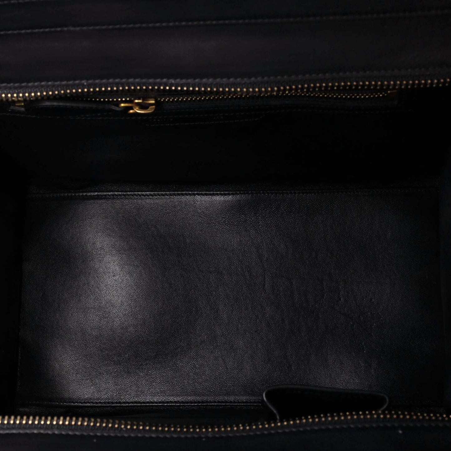 Celine Luggage Bag Printed Textile And Leather Mini