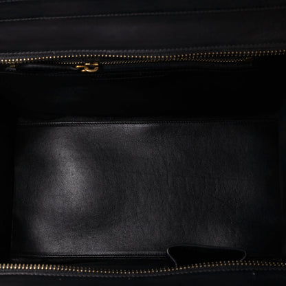 Celine Luggage Bag Printed Textile And Leather Mini