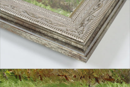 Henri Jacques Masson Signed Oil Painting Forest Landscape Grove September