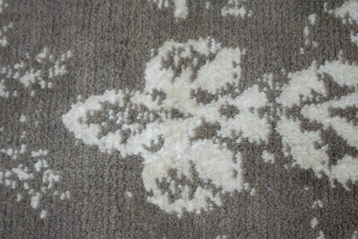 Modern Distressed Hand Knotted Carpet Home Area Rug 6x8 ft