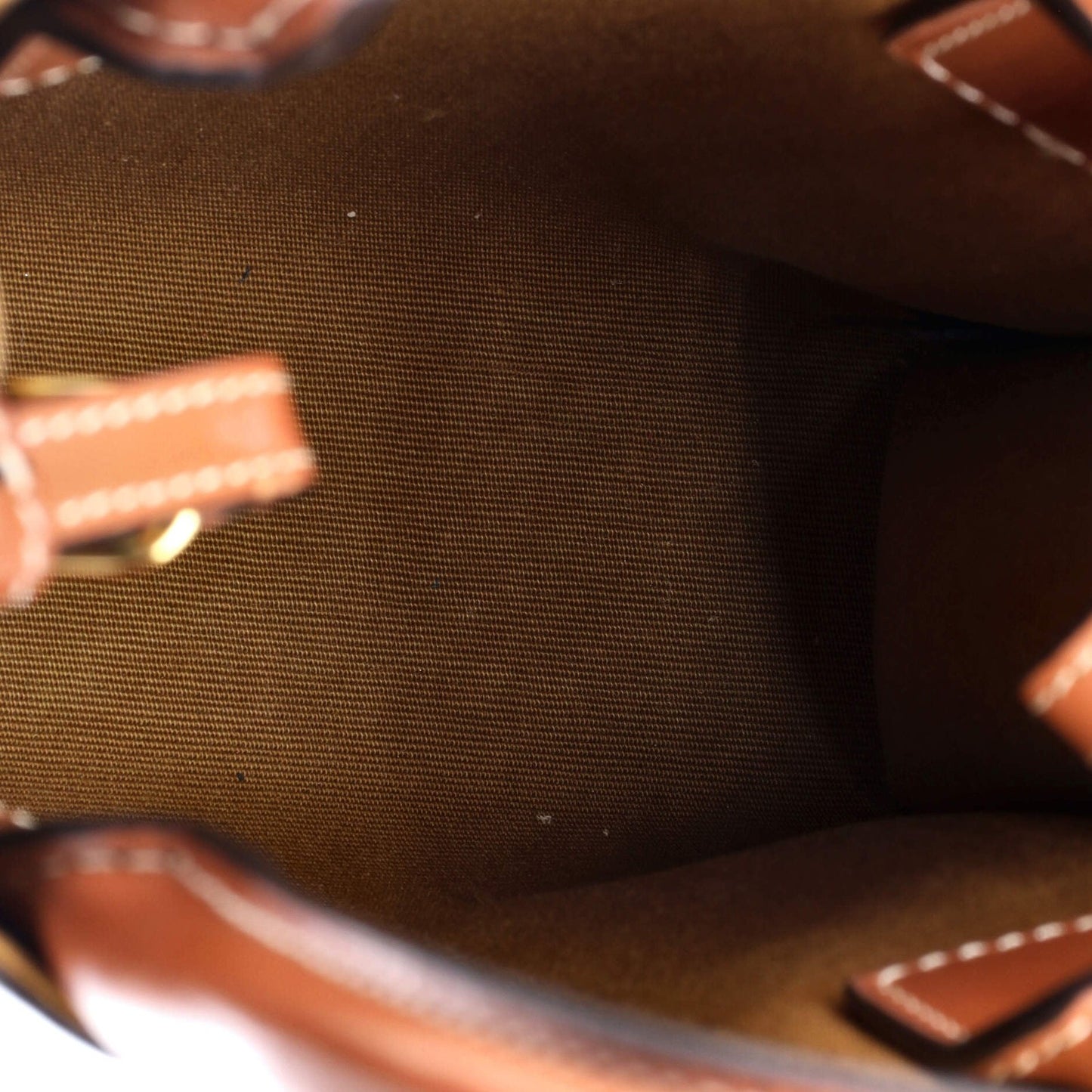 Celine Vertical Cabas Tote Triomphe Coated Canvas Mini