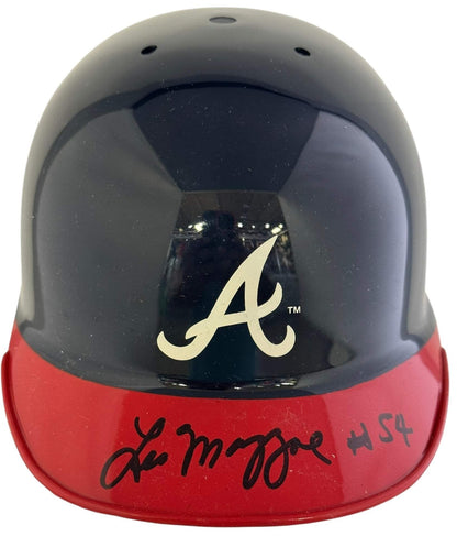 Lee Mazzone Autographed Atlanta Braves Mini Helmet