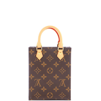 Louis Vuitton Petit Sac Plat Bag Monogram Canvas