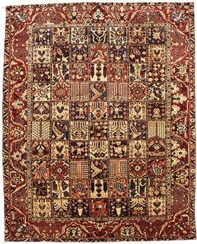 10X12'5 Ft Handmade Vintage Oriental Rug