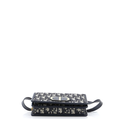 Christian Dior 30 Montaigne 2-In-1 Pouch Oblique Canvas