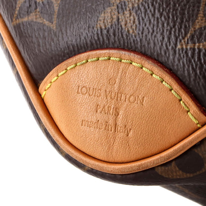 Louis Vuitton Deauville Handbag Monogram Canvas Mini