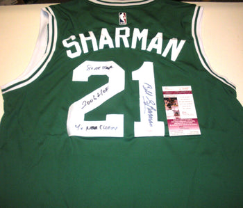 Bill Sharman Boston Celtics Hof Jsa/Coa Signed