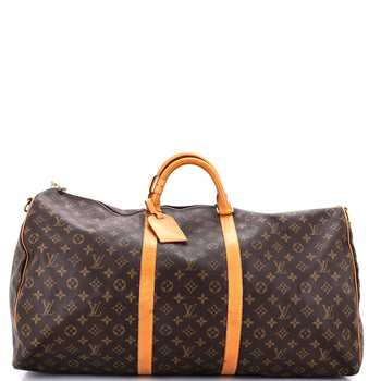 Louis Vuitton Keepall Bandouliere Bag Monogram Canvas 60