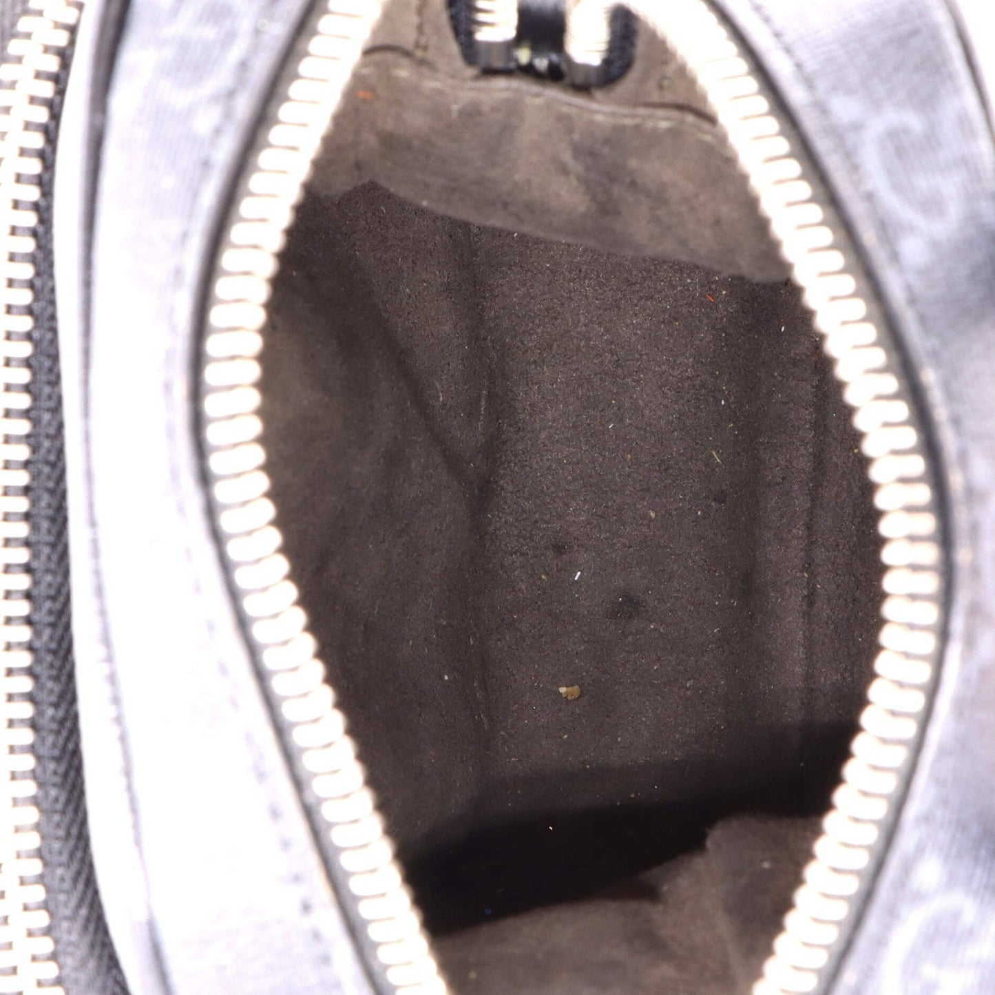 Gucci Interlocking G Patch Top Handle Crossbody Bag Gg Coated Canvas Mini