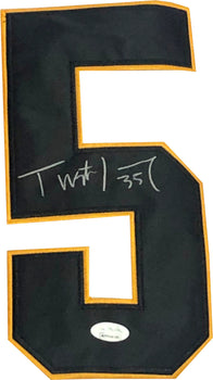 Tristan Jarry Autographed Pittsburgh Penguins White Jersey (Jsa)