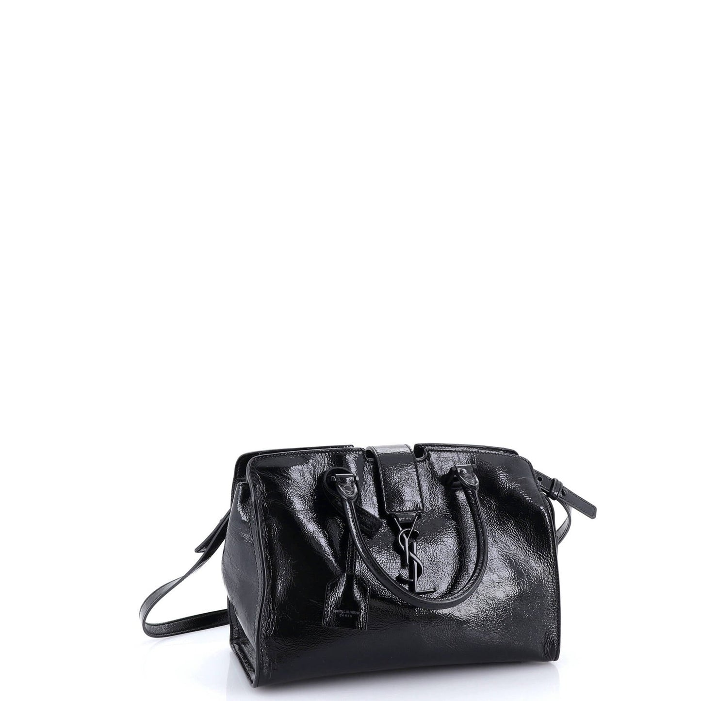 Saint Laurent Monogram Cabas Patent Baby